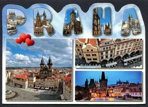 Czechia - Modern Used Post Card