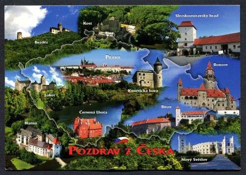 Czechia - Modern Used Post Card