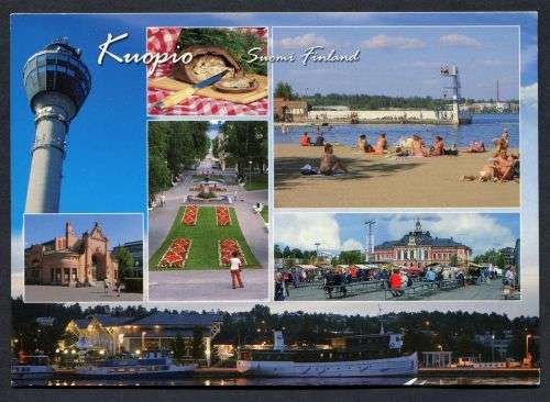 Finland - Modern Used Post Card