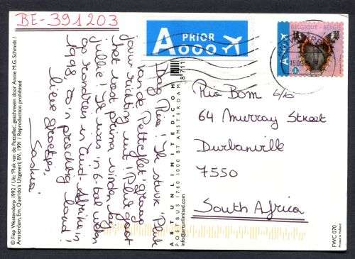Belgium - Modern Used Post Card