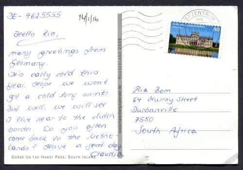 Germany - Modern Used Post Card