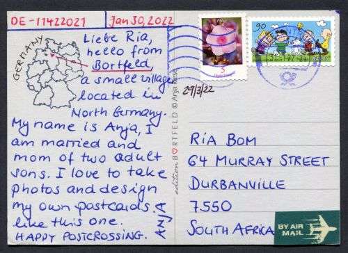 Germany - Modern Used Post Card