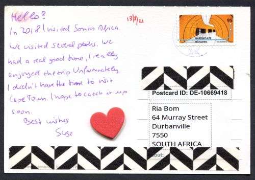 Germany - Modern Used Post Card