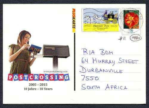 Germany - Modern Used Post Card