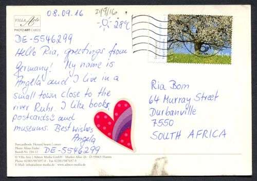 Germany - Modern Used Post Card