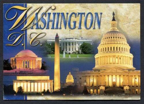 USA - Modern Used Post Card