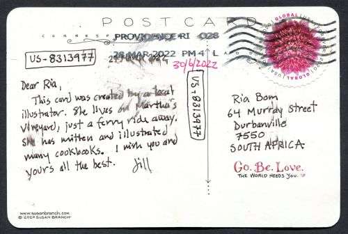 USA - Modern Used Post Card