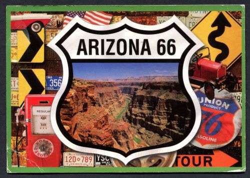 USA - Modern Used Post Card
