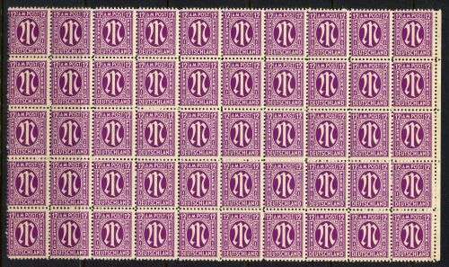 Germany - Block of 50 - 1945 - MNH