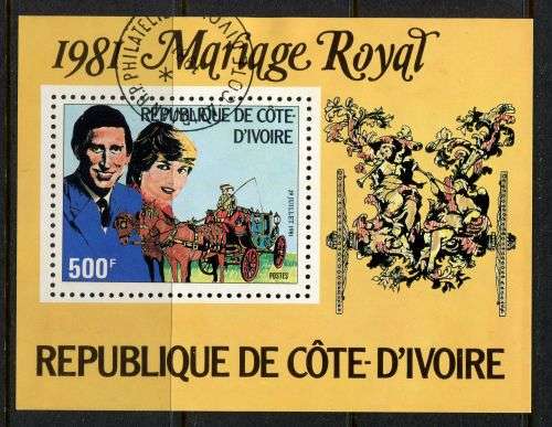 Ivory Coast - Miniature Sheet - 1981 - Used(CTO)
