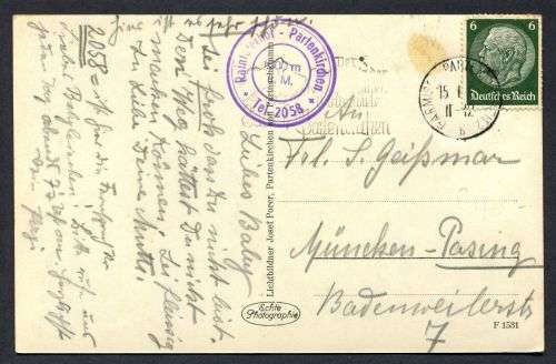 Germany - Post Card
