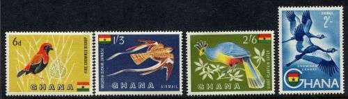 Ghana - Birds - 1959 - MNH