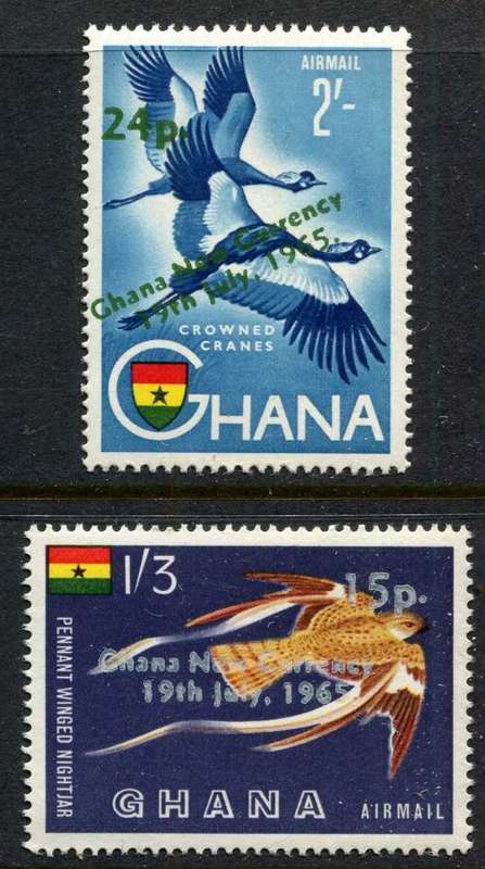 Ghana - Birds - 1965 - MNH