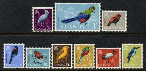 Uganda - Birds - 1965 - MNH