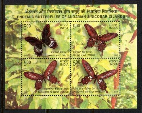 India - Miniature Sheet - 2008 - MNH