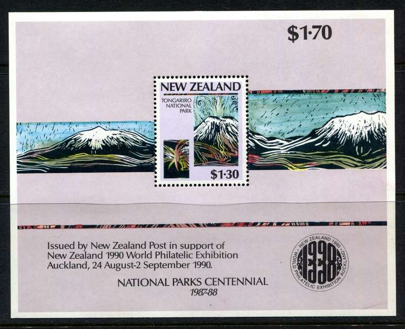 New Zealand - Miniature Sheet - 1987 - MNH