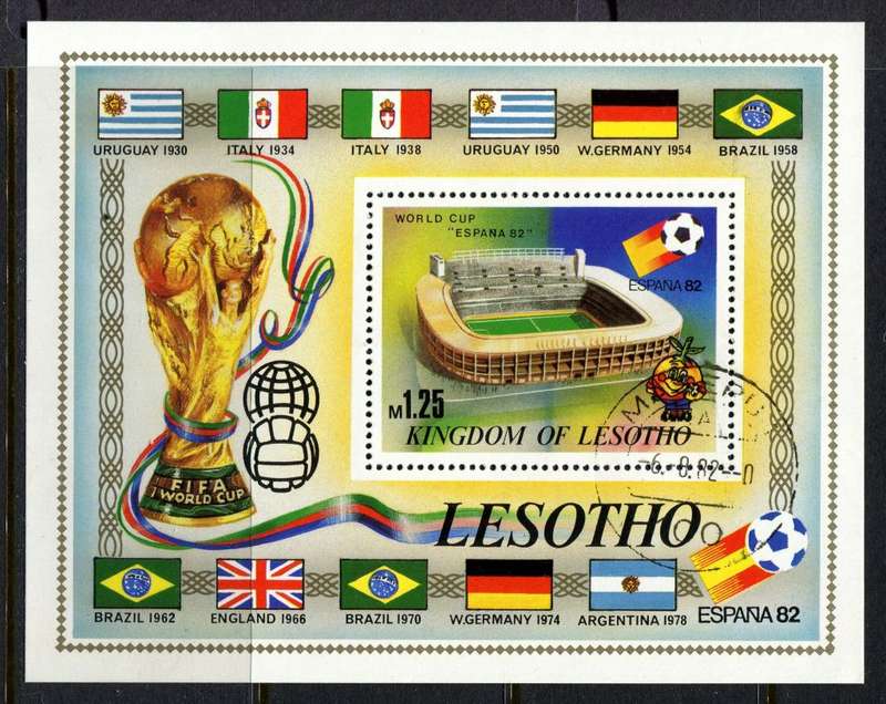 Lesotho - Miniature Sheet - 1982 - Used(CTO)