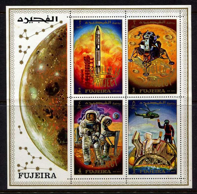 Fujeira - Space - Miniature Sheet - MNH