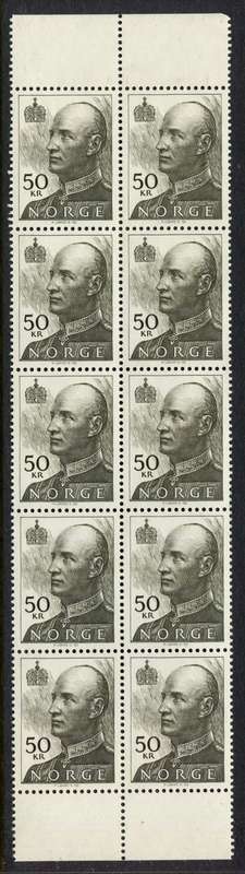 Norway - Block of 10 - 1992 - MNH