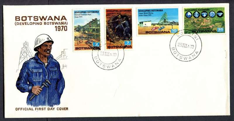 Botswana - FDC - 1970
