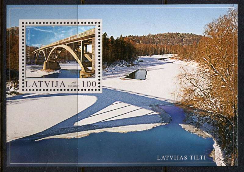 Latvia - Miniature Sheet - 2003 - MNH