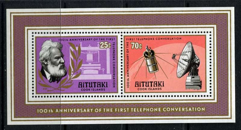 Aitutaki - Miniature Sheet - 1977 - MNH