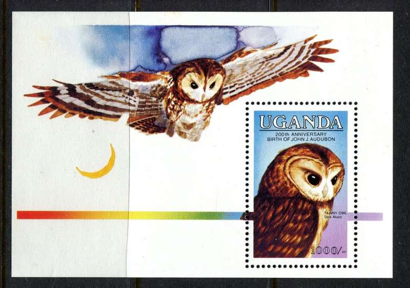 Uganda - Birds - Miniature Sheet  - 1985 - MNH