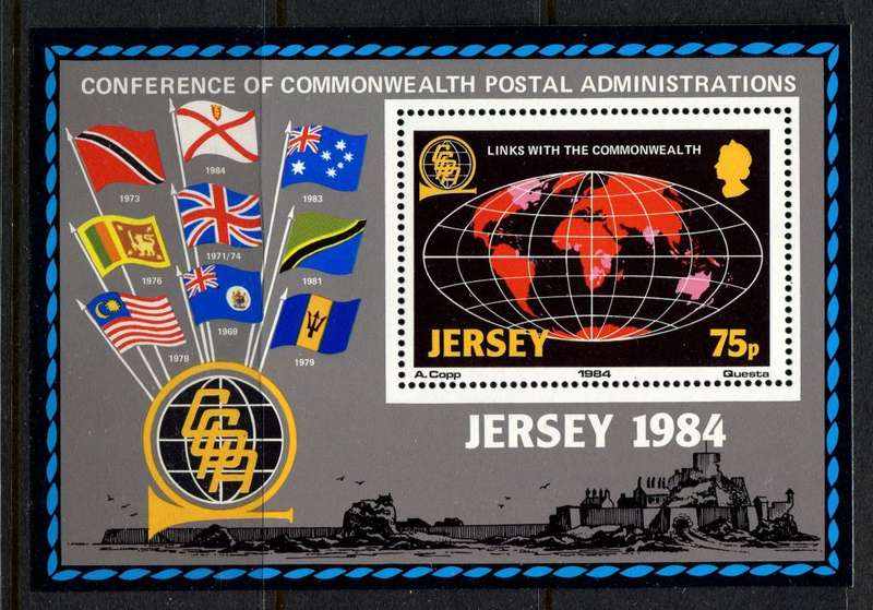 Jersey - Miniature Sheet  - 1984 - MNH