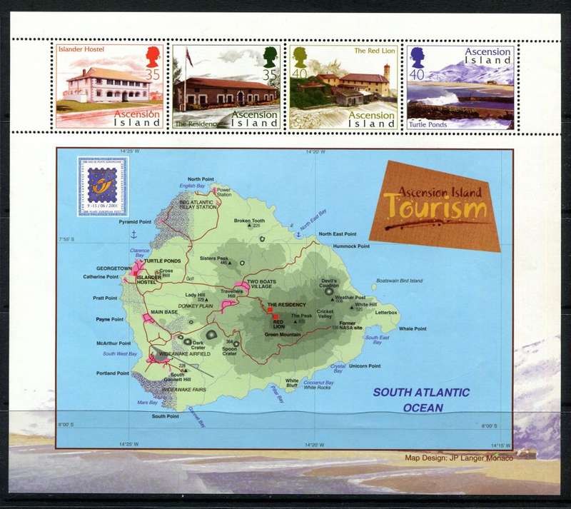 Ascension Island - Miniature Sheet - 2001 - MNH