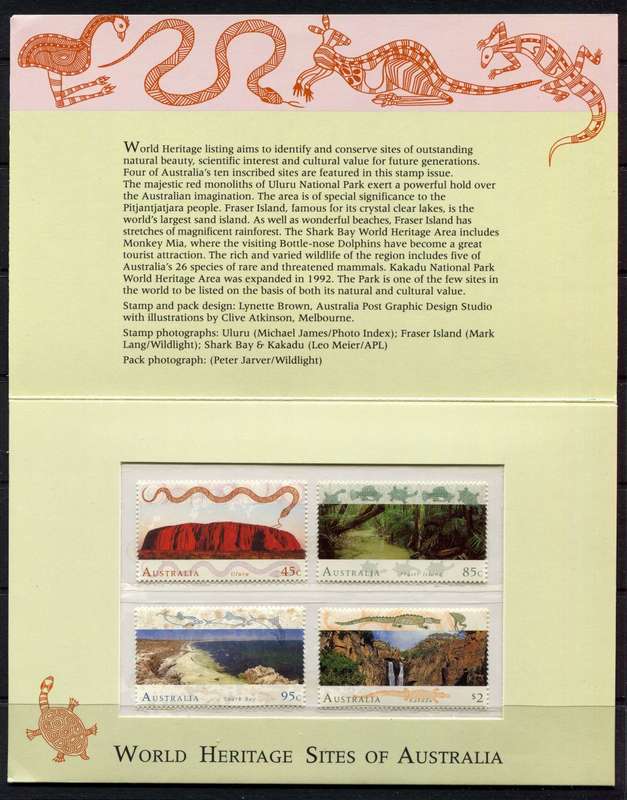 Australia - Presentation Pack - 1993 - MNH
