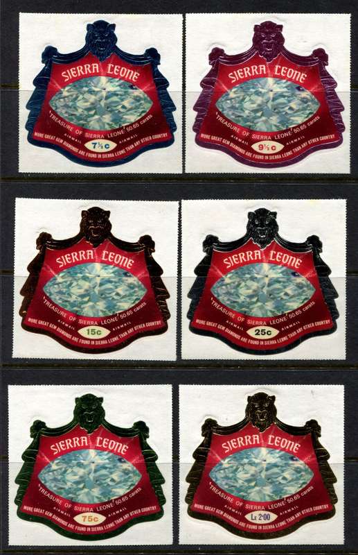 Sierra Leone - Set of 12 - 1970 - MNH