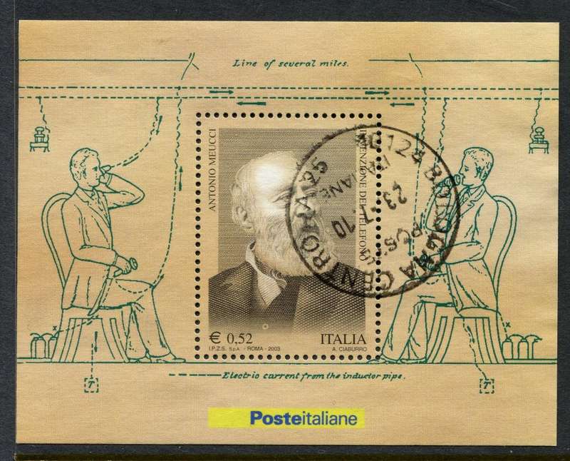 Italy - Miniature Sheet - 2003 - Used