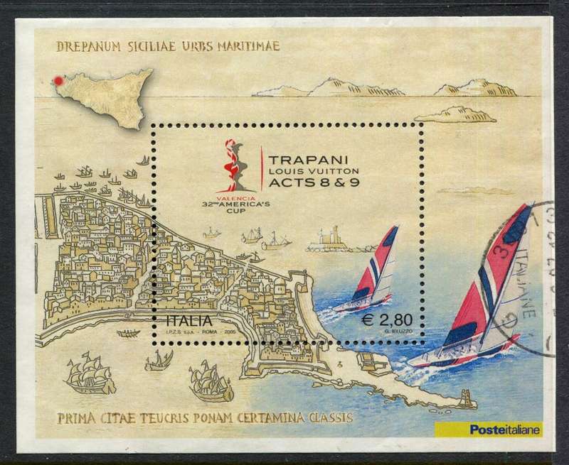 Italy - Miniature Sheet - 2005 - Used