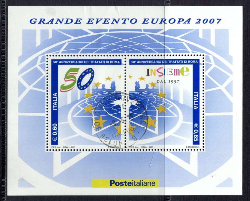 Italy - Miniature Sheet - 2007 - Used
