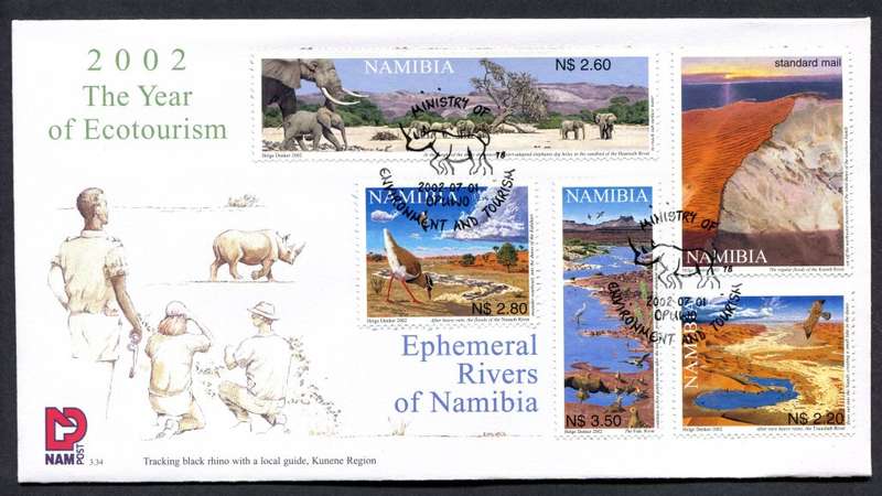 Namibia - FDC 3.34 - 2002