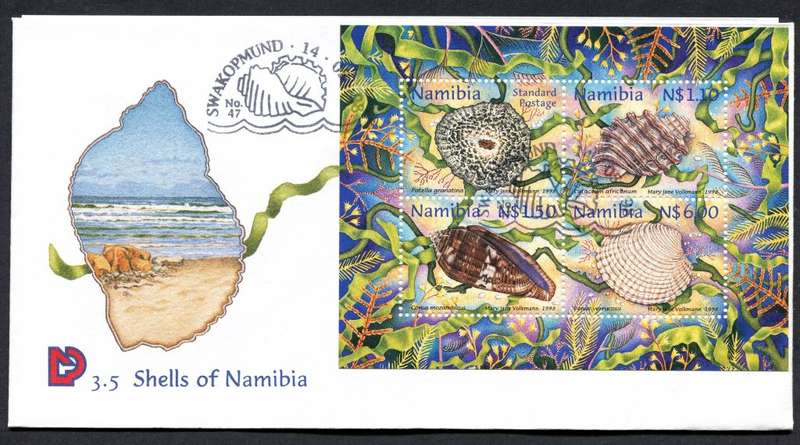 Namibia - Miniature Sheet FDC 3.5 - 1998
