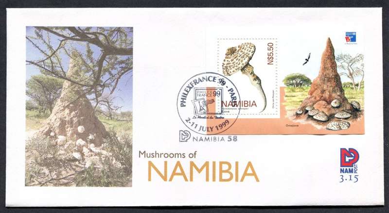 Namibia - Miniature Sheet FDC 3.15 - 1999