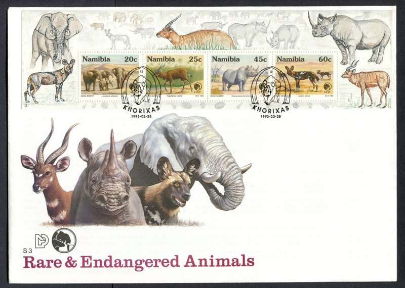 Namibia - Miniature Sheet FDC S3 - 1993