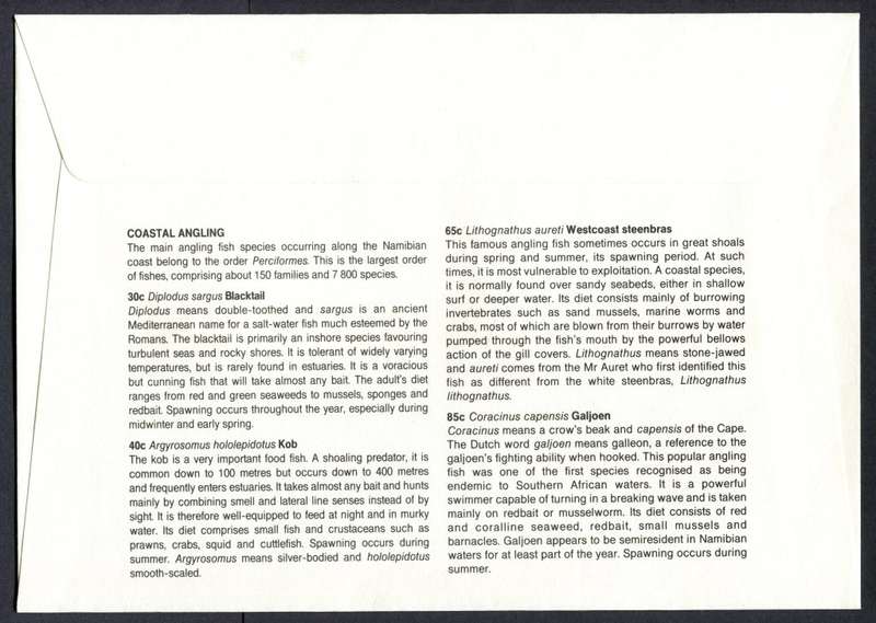 Namibia - Miniature Sheet FDC S4 - 1994