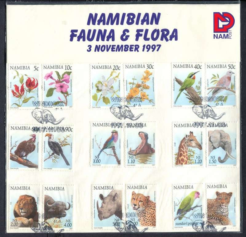 Namibia - FD Folder - 1997