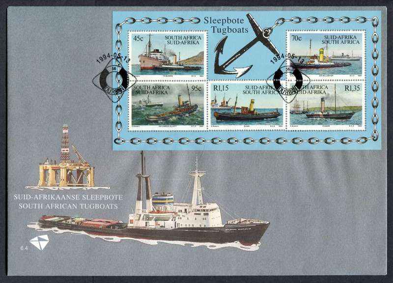 RSA - Miniature Sheet FDC 6.4 - 1994