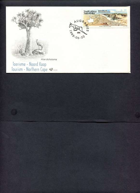 RSA - Set of 5 FDC`s 6.16 + 6.17 + 6.20 + 6.20a + 6.24 - 1995