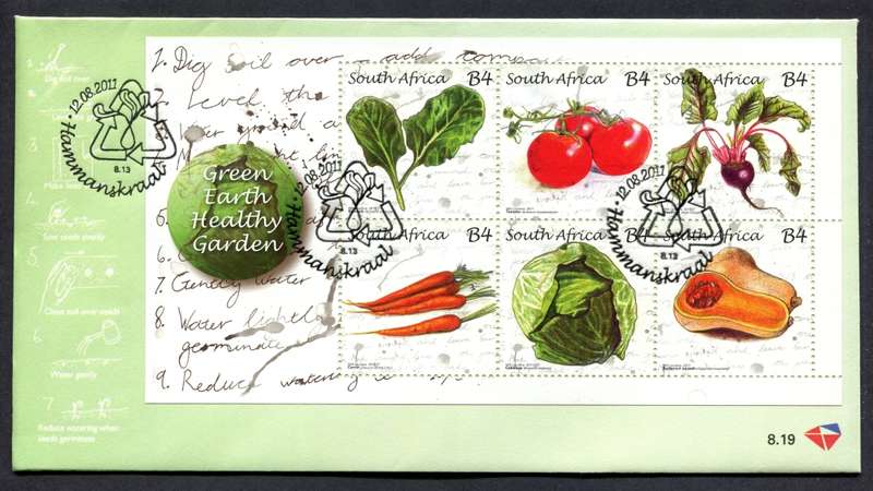 RSA - Miniature Sheet FDC 8.19 - 2011