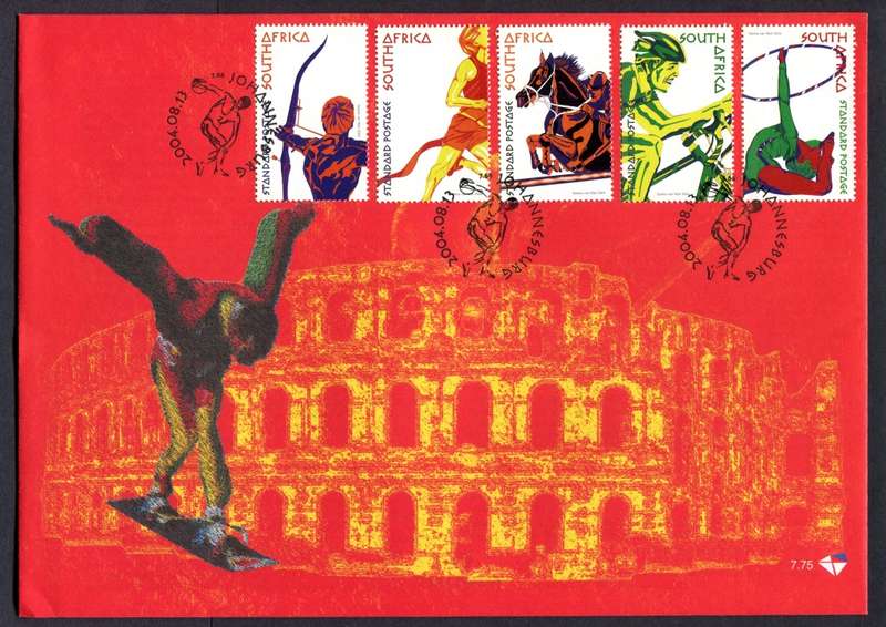 RSA - Set of 2 FDC`s 7.75 + 7.76 - 2004