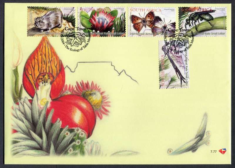 RSA - Set of 2 FDC`s 7.77 + 7.78 - 2004