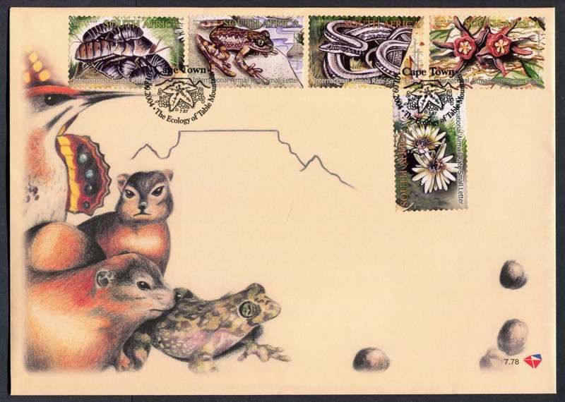 RSA - Set of 2 FDC`s 7.77 + 7.78 - 2004