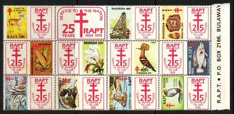 Rhodesia - RAPT - 1972 - Some Toning