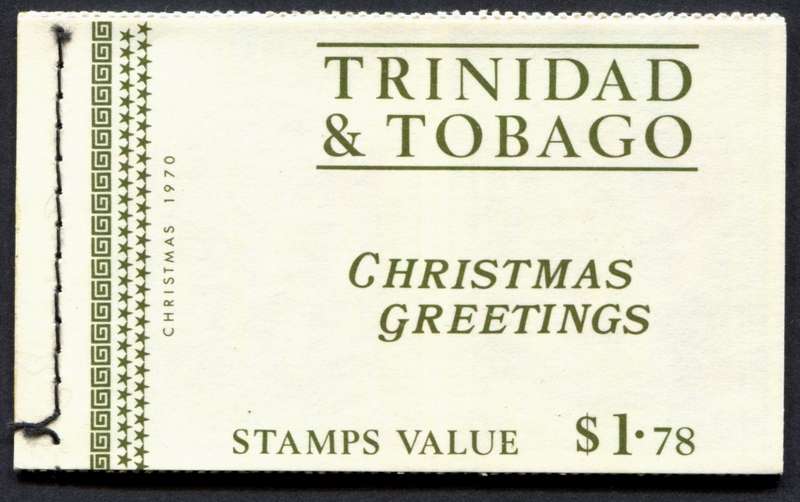 Trinidad and Tobago - Booklet - 1970 - Stamps Upside Down in Booklet - MNH