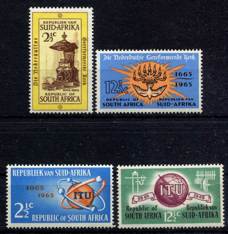 RSA - 4 Stamps of 1965 - MNH