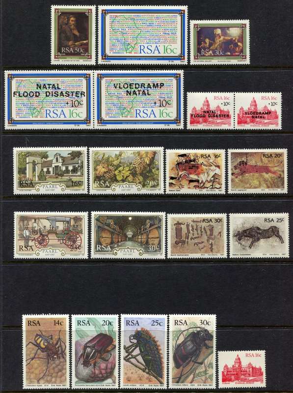 RSA - 20 Stamps of 1987 - MNH